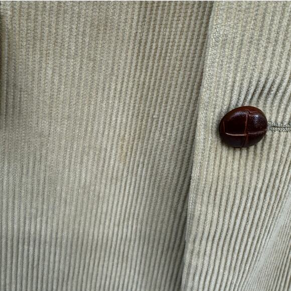 Lauren Ralph Lauren Corduroy Blazer Jacket Men 44 L Tan Preppy Work Casual - Picture 9 of 9